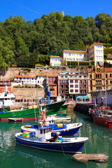 Old Fishing Harbour, Old Town,  San Sebasti&aacute;n, Donostia, Guipuzcoa,  Basque Country, Spain, Europe