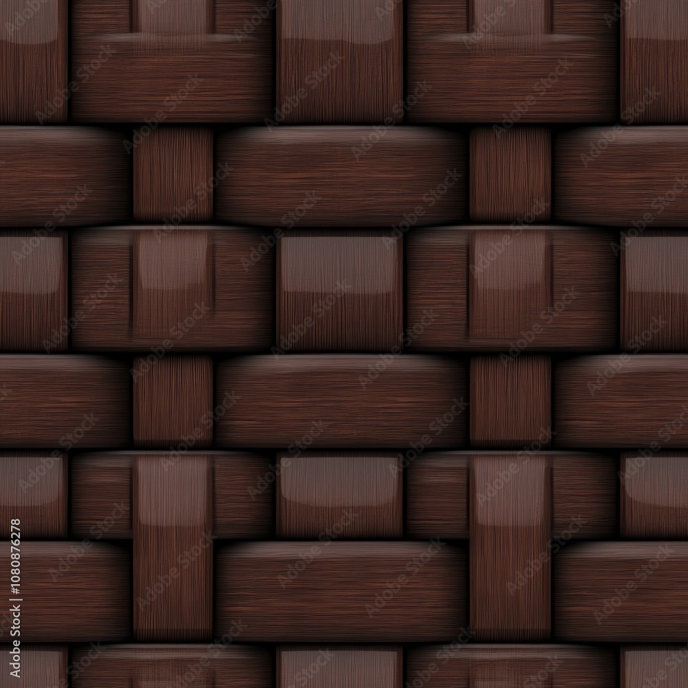 Poster textured brown woven background featuring intricate patterns and a seamless design ideal for use in 