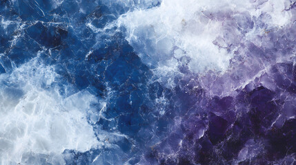 Fototapeta premium white marble texture background, with blue and purple colors, calacatta glossy marble with streaks abstract marble backdrop
