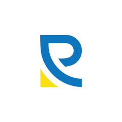 initial r letter logo design vector template, r logo vector design, r icon design for any business and monogram, R mark. patent trademark r icon set. registered R pictogram symbol.