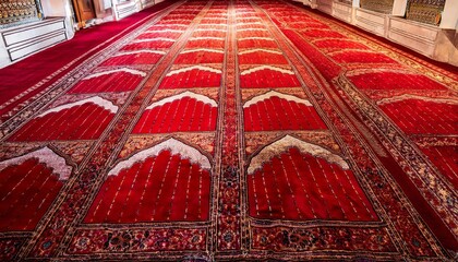 red carpet red rug mosque carpet texture