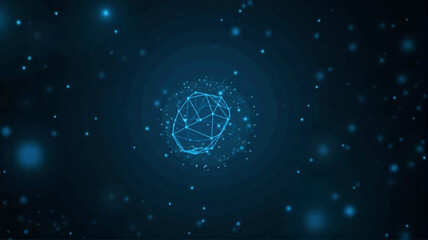 background with stars