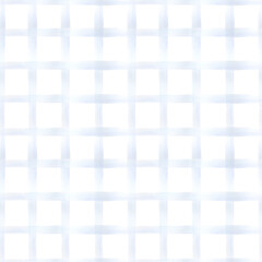 Blue checkered background watercolor. Seamless hand drawn vertical lines pattern for fabric texture, bed linen, holidays textile, wallpaper, home decor prints