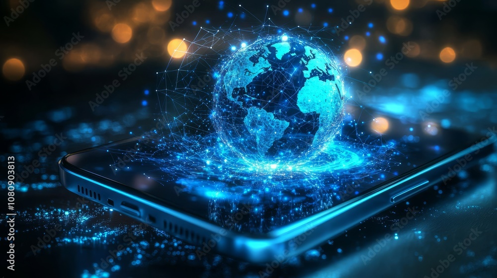 Poster cloud services enable worldwide web interactions on mobile devices.
