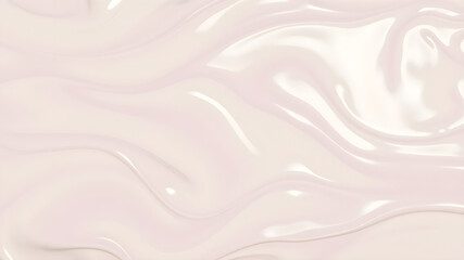 Obraz premium A soft and creamy design with buttercream yellow, lilac, and pastel pink, seamlessly blending in a glossy finish.