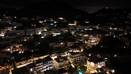 night view of the city
