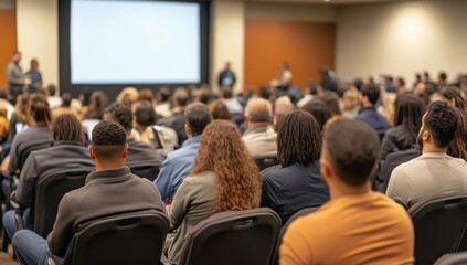 This is an engaging business conference that brings together enthusiastic participants who are passionate about collaboration and sharing ideas, providing a remarkable experience for all involved