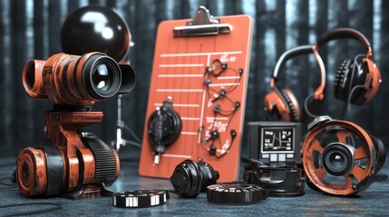 Creative Technology Arrangement for Photography and Sound