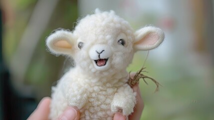 The cutest baby sheep 