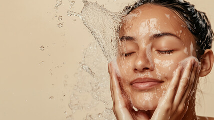 Refreshing Face Splash for Skincare Hydration