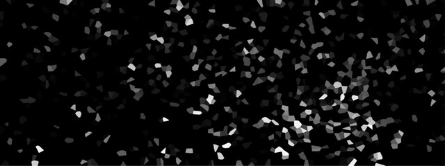 Abstract Dark and white Broken Stained 3d Geometric Retro tiles pattern. Seamless Geometric Retro tiles pattern. Frame confetti texture for holiday, postcard, website, birthday 