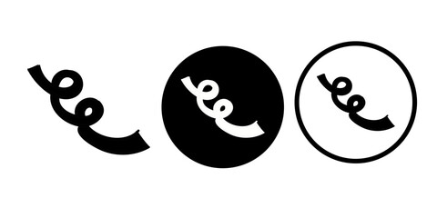 Happy birthday vectors icon set