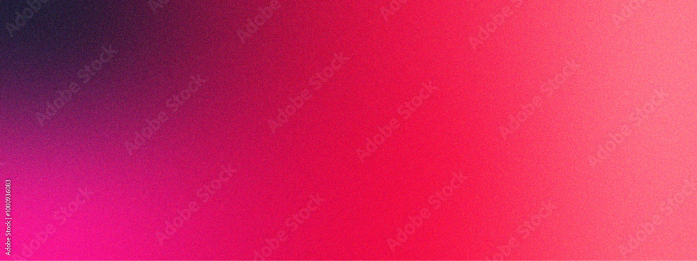 Poster Dark wine red gradient blurred pastel red gradient foil shimmer texture background. Digital grainy gradient with a colorful soft noise effect. . pinkish burnt red fiery golden foil. 