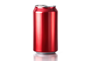 High-Quality Red Soda Can Mockup: Perfect for Recraft.ai & E-commerce Marketing