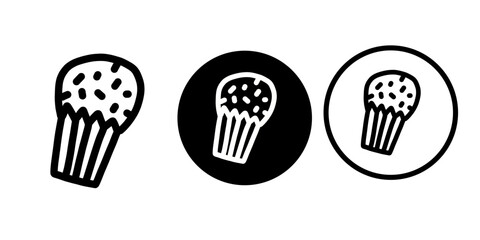 Happy birthday vectors icon set