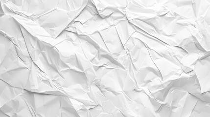Obraz premium White paper texture background with subtle wrinkles and creases.
