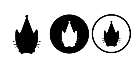 Happy birthday vectors icon set