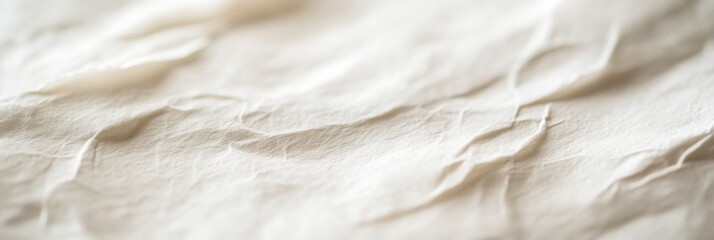 Obraz premium White Fabric Texture: Soft, Crumpled, and Smooth