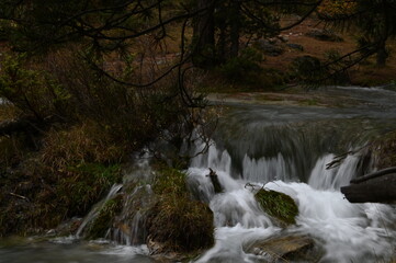 Fototapeta premium Lac Vert (vallée étroite-Névache)