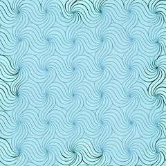 Modern Thin Line Wave Pattern. Perfect for: Wellness retreats, beachside decor