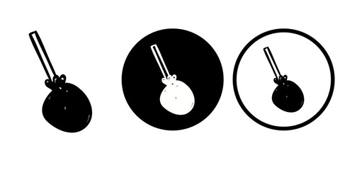 Happy birthday vectors icon set