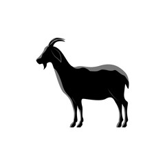 Goat icon vector