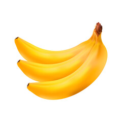 THREE BANANAS VECTOR ILLUSTRATION