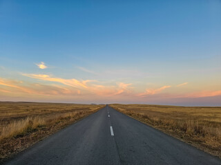 Landscape with mountains and clouds. Nature concept. High quality photo	