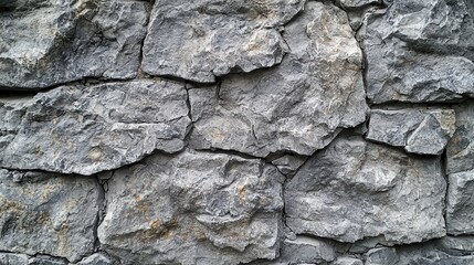 Grey rough texture concrete stone wall with a grunge and weathered appearance.