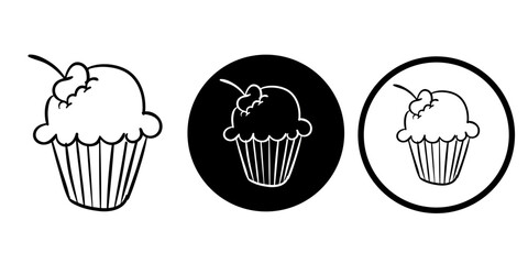 Happy birthday vectors icon set