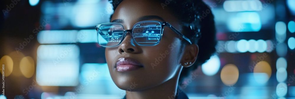 Aufkleber innovative business visionary this individual is devoted to seamlessly embracing the latest in techn