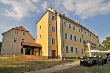 Castle in the historic center of Lubben, Germany