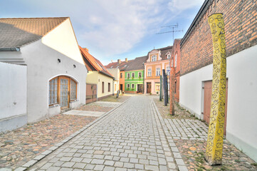 The city of Lubbenau in Germany
