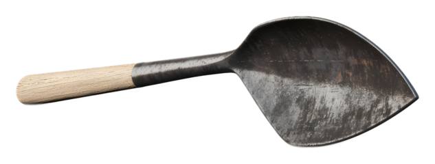 Shovel on a white background. isolated background.