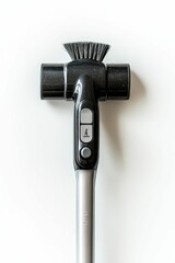 Black and silver vacuum cleaner attachment.