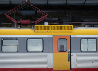 train on the station