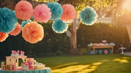 The Colorful Party Decorations