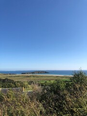 View Beach Sea Island Bretagne France