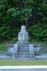 Sculpture, object at Ancestral burrial sites in Korea