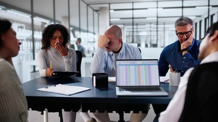 Bored Distracted Business People