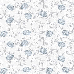 Textile and digital seamless pattern