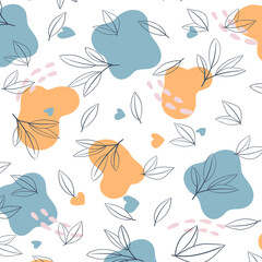 Textile and digital seamless pattern