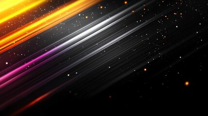 Dynamic Glowing Lines Background