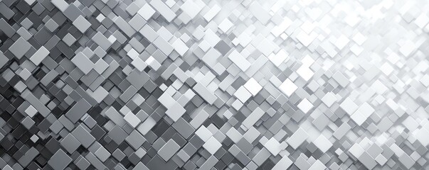Elegant Light Grey Pixelated Background