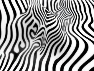 Dynamic Zebra Stripes Pattern