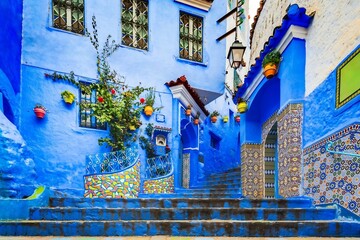 Visite de la ville de Chefchaouen, Maroc