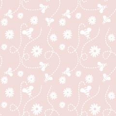 Textile and digital seamless pattern
