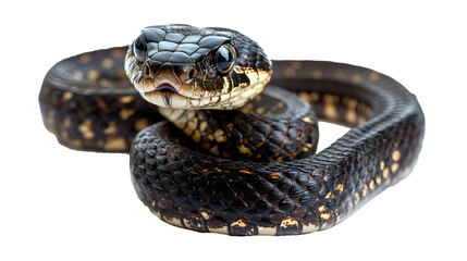 Obraz premium Snake on a transparent background. isolated background.