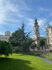 Fototapeta premium view of the city 