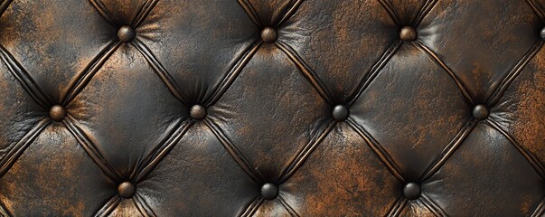 Fototapeta premium Elegant Leather Texture Wallpaper Background